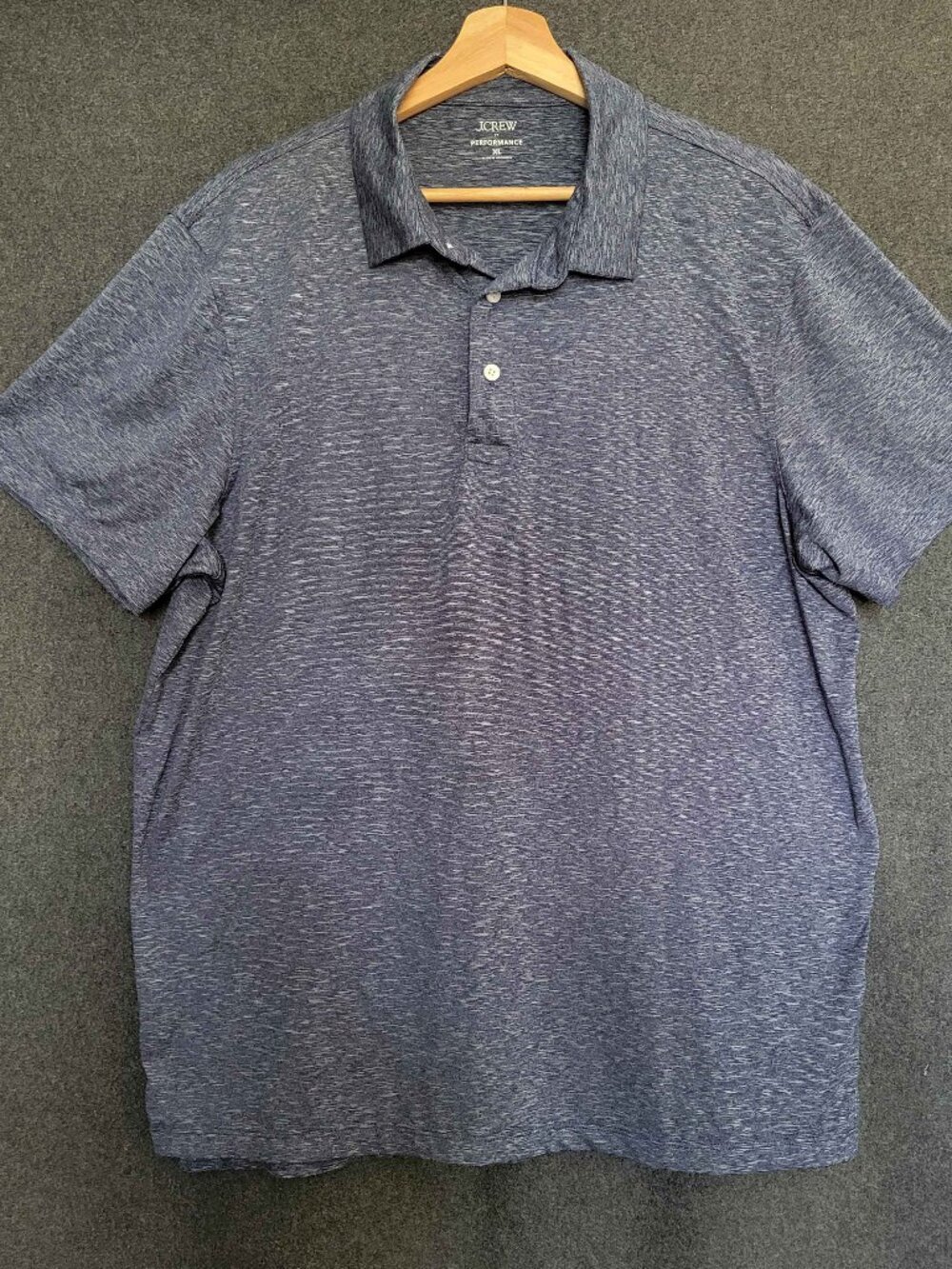 J.Crew Performance Polo Shirt Golf Country Club Athleisure Pickle Ball Men’s XL